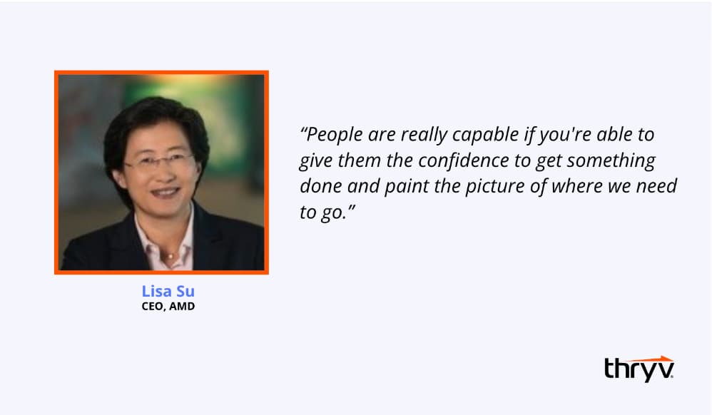 lisa su - importance of communication